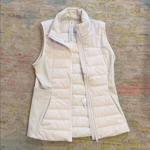 Lululemon Athletica Beige Quilted Vest